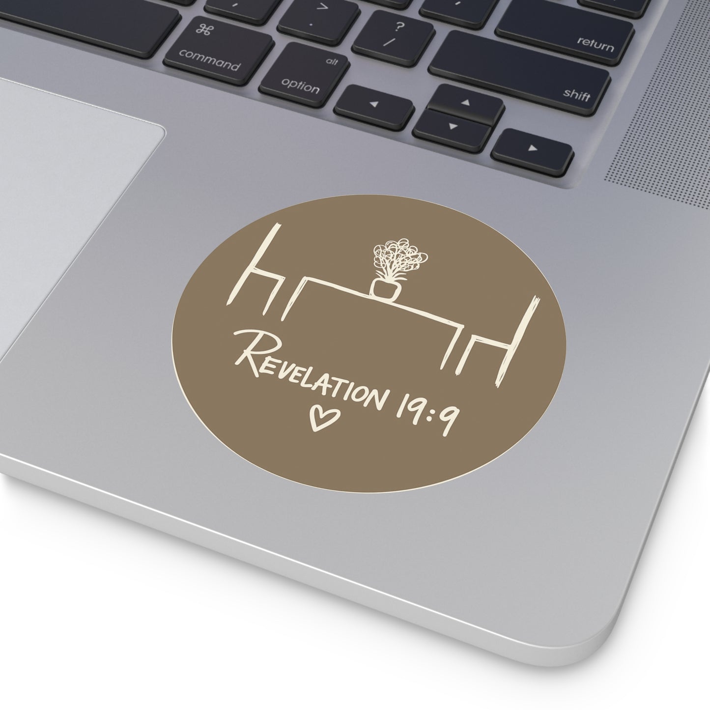INVITATION INDOOR/OUTDOOR STICKER Revelation 19:9 -MULTIPLE SIZES