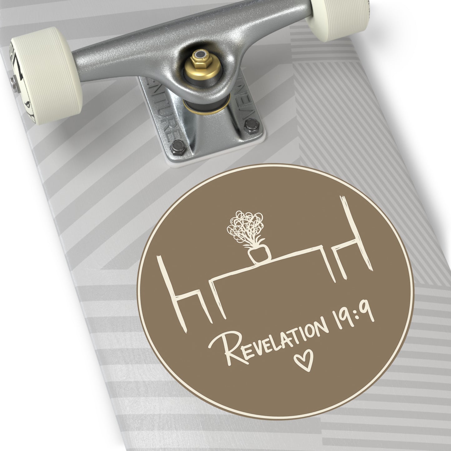 INVITATION INDOOR/OUTDOOR STICKER Revelation 19:9 -MULTIPLE SIZES