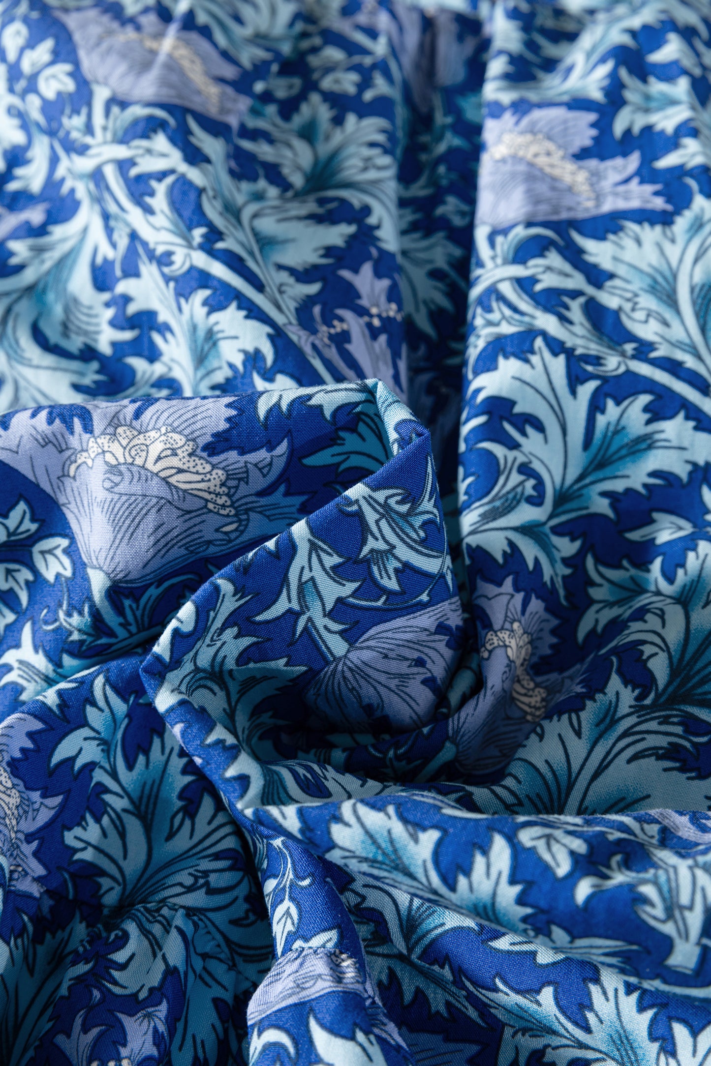 Floral Printed Frilled V Neck Bracelet Sleeve Long Dress -2 COLOR OPTIONS