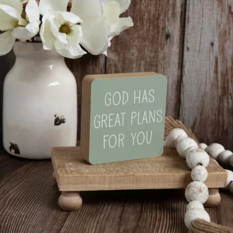 God Has Plans For You -DECOR
