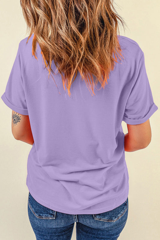 Wisteria Coastal Vibes Resort Vacation Graphic Tee