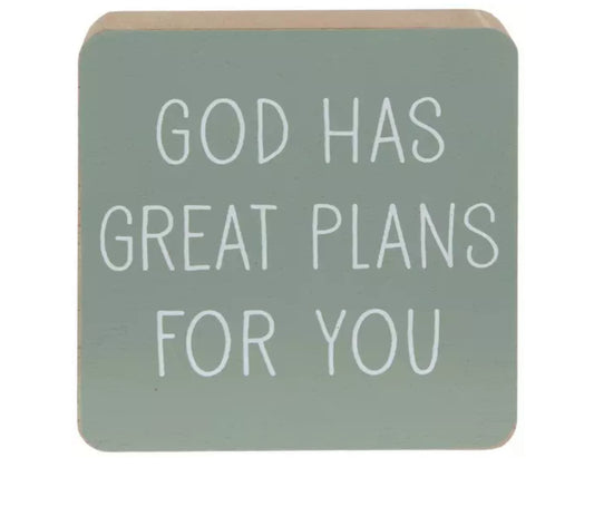 God Has Plans For You -DECOR