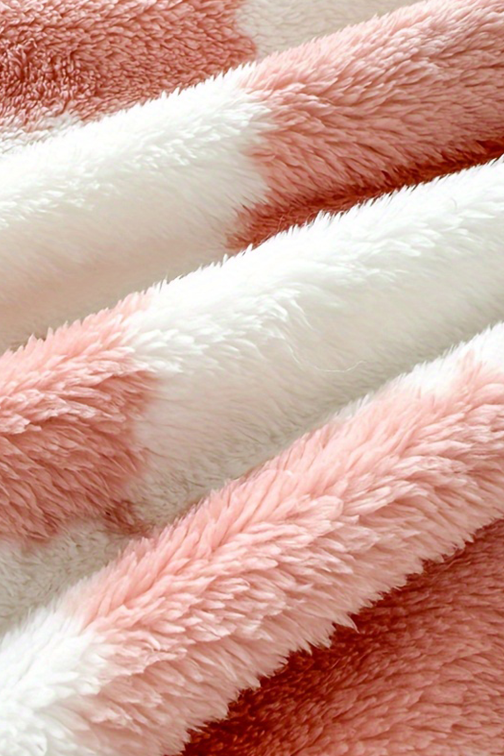 Black Checkered Fluffy Coral Fleece Blanket