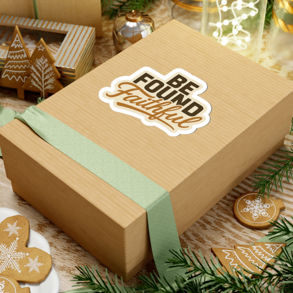 BE FOUND FAITHFUL 1 Corinthians 4:2 STICKER -MULTIPLE SIZES