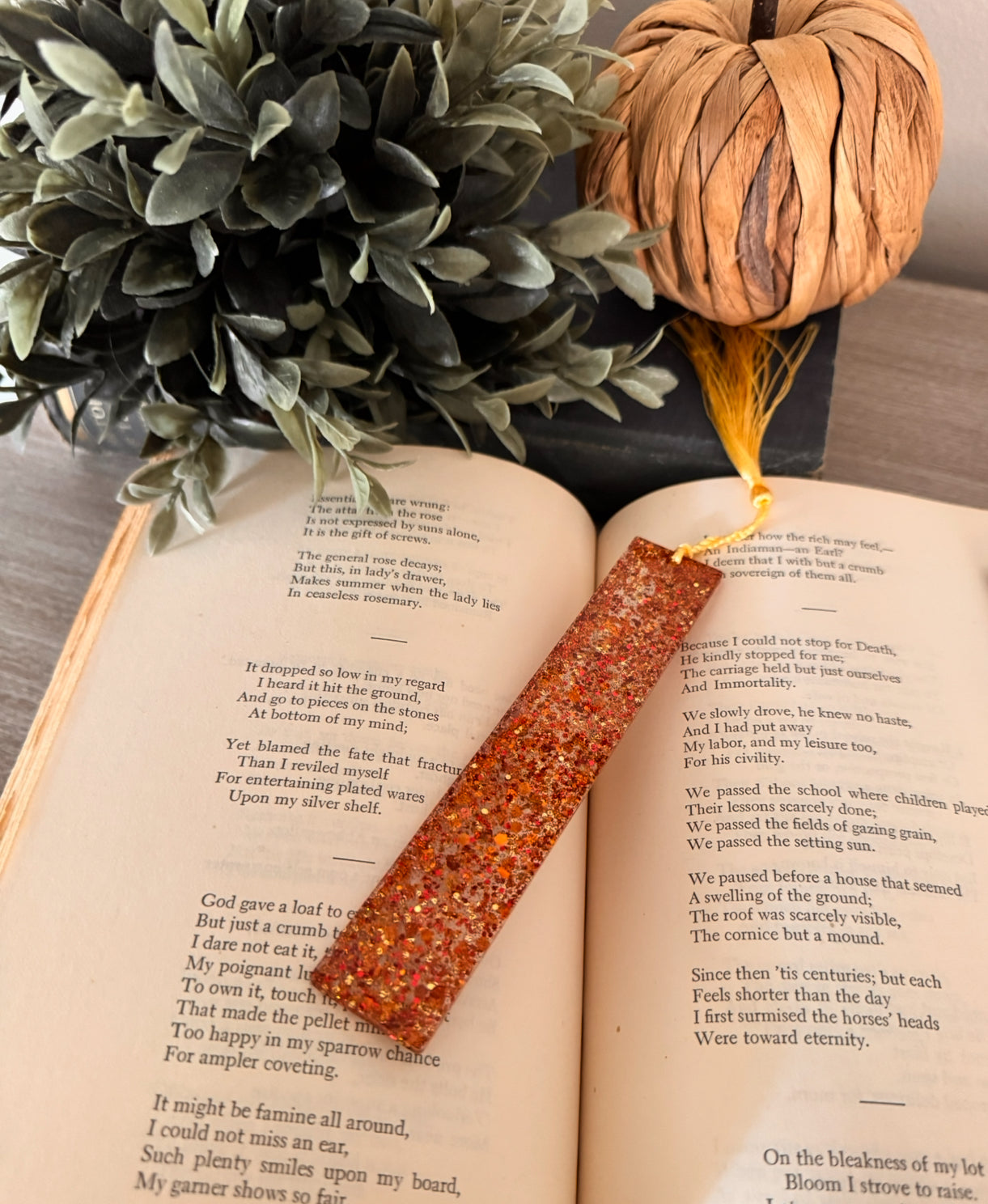 SANTA'S SPECIAL DELIVERY -PAGES BOOKMARKS LARGE AND SMALL -2 COLOR OPTIONS & 6 TASSEL COLORS