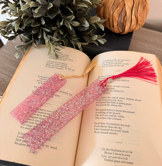 PAGES BOOKMARKS LARGE AND SMALL -2 COLOR OPTIONS & 6 TASSEL COLORS