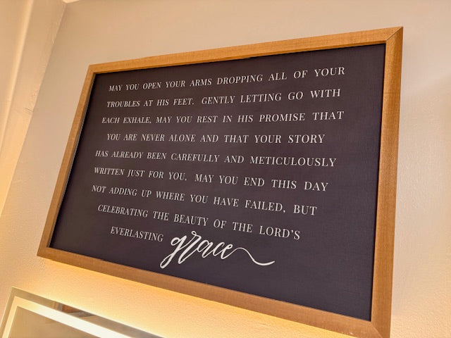 Grace Framed Print -DECOR