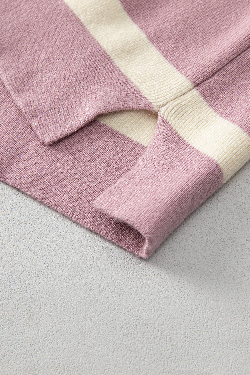 Striped Colorblock Drop Shoulder Sweater -4 COLOR OPTIONS