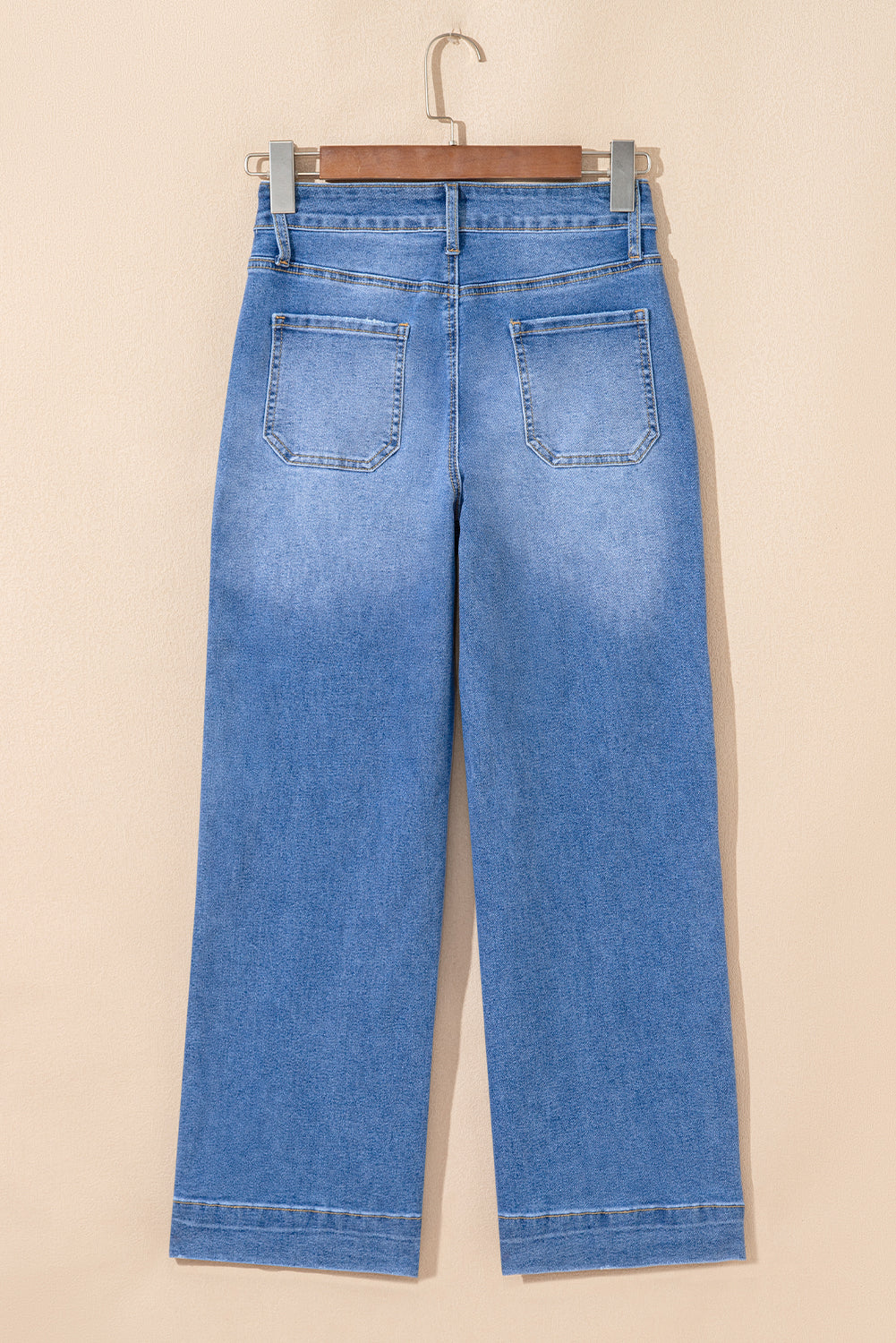 Breen Cropped High Rise Wide Leg Jeans -3 COLOR OPTIONS