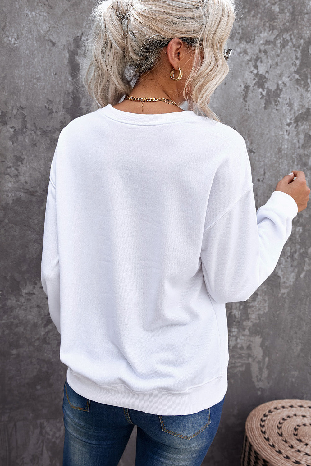 FLANNELS PUMPKINS BONFIRES Graphic Drop Shoulder Sweatshirt - 2 COLOR OPTIONS