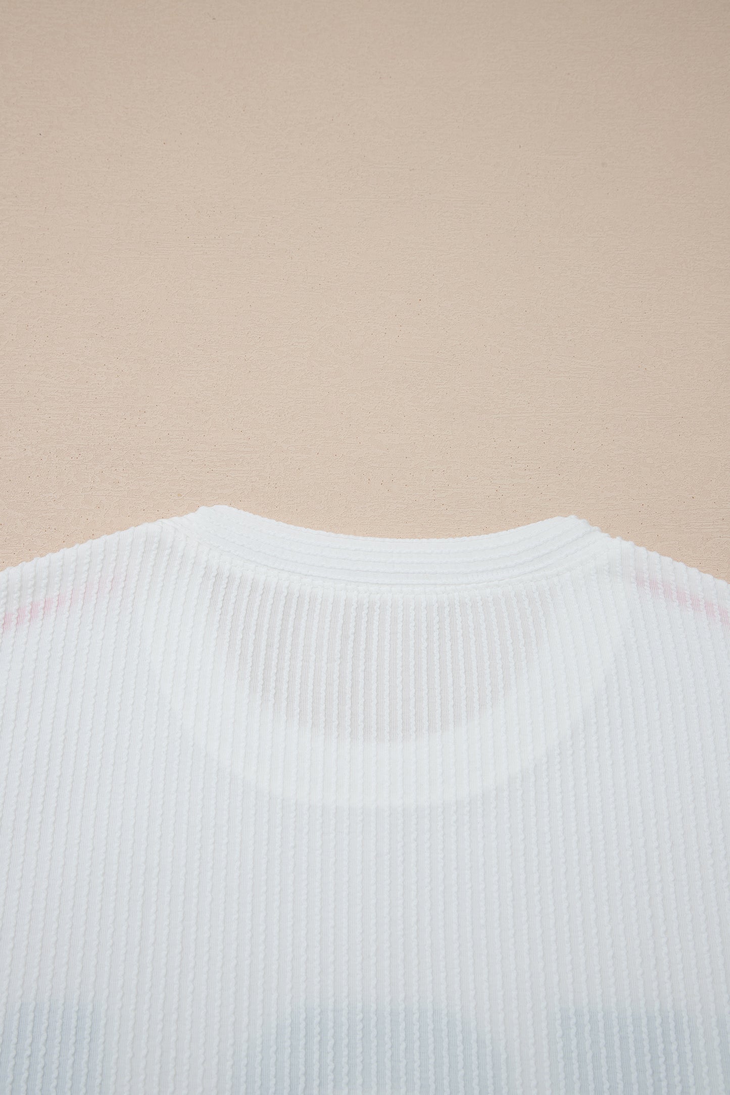 USA Graphic Half Sleeve Loose Ribbed Top -3 COLOR OPTIONS