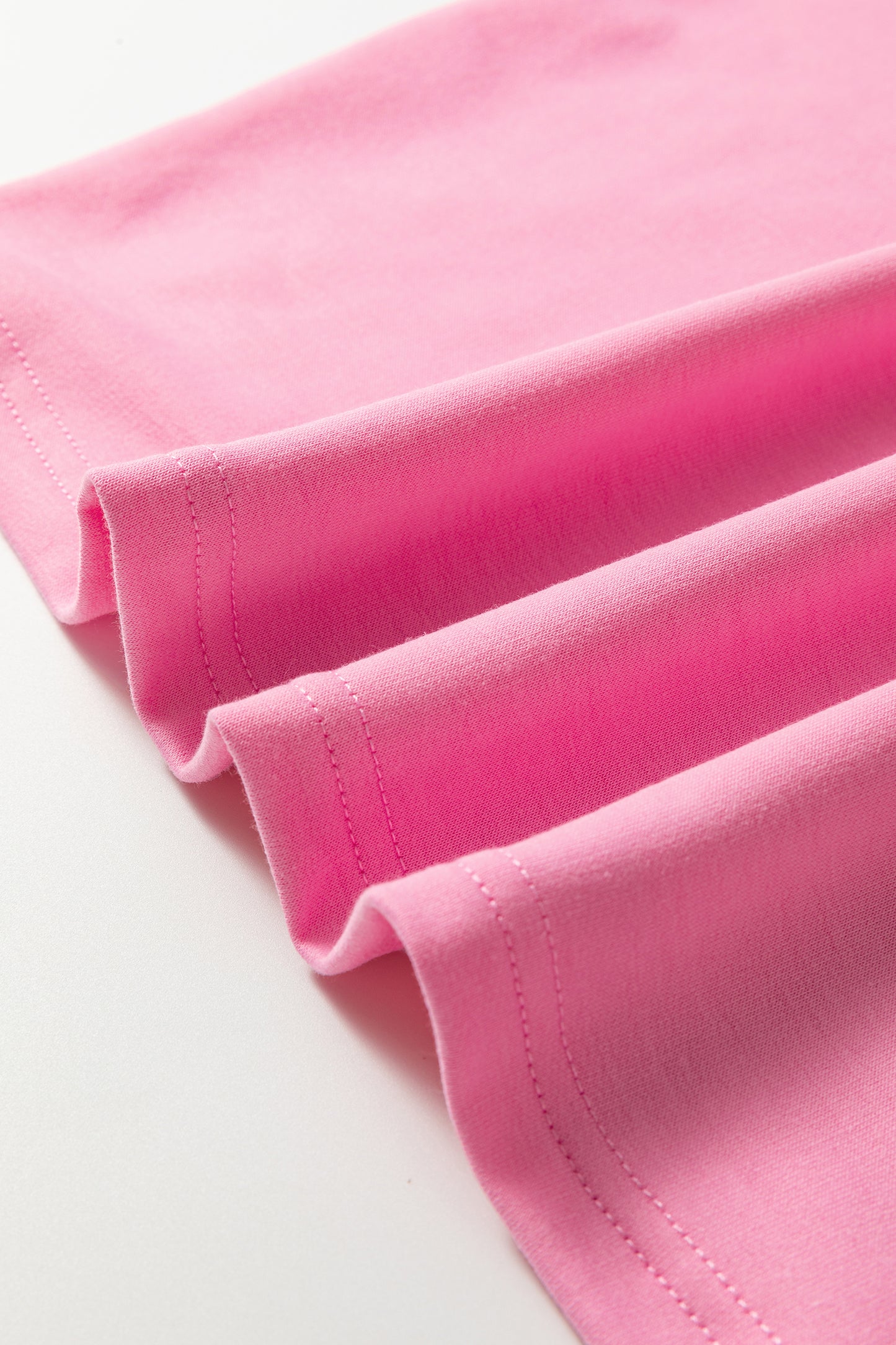 Solid Color V Neck Tee Drawstring Pant Set -3 COLOR OPTIONS