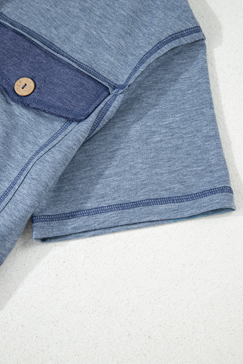 Patchwork Pocket Short Sleeve Jumpsuit- 2 COLOR OPTIONS