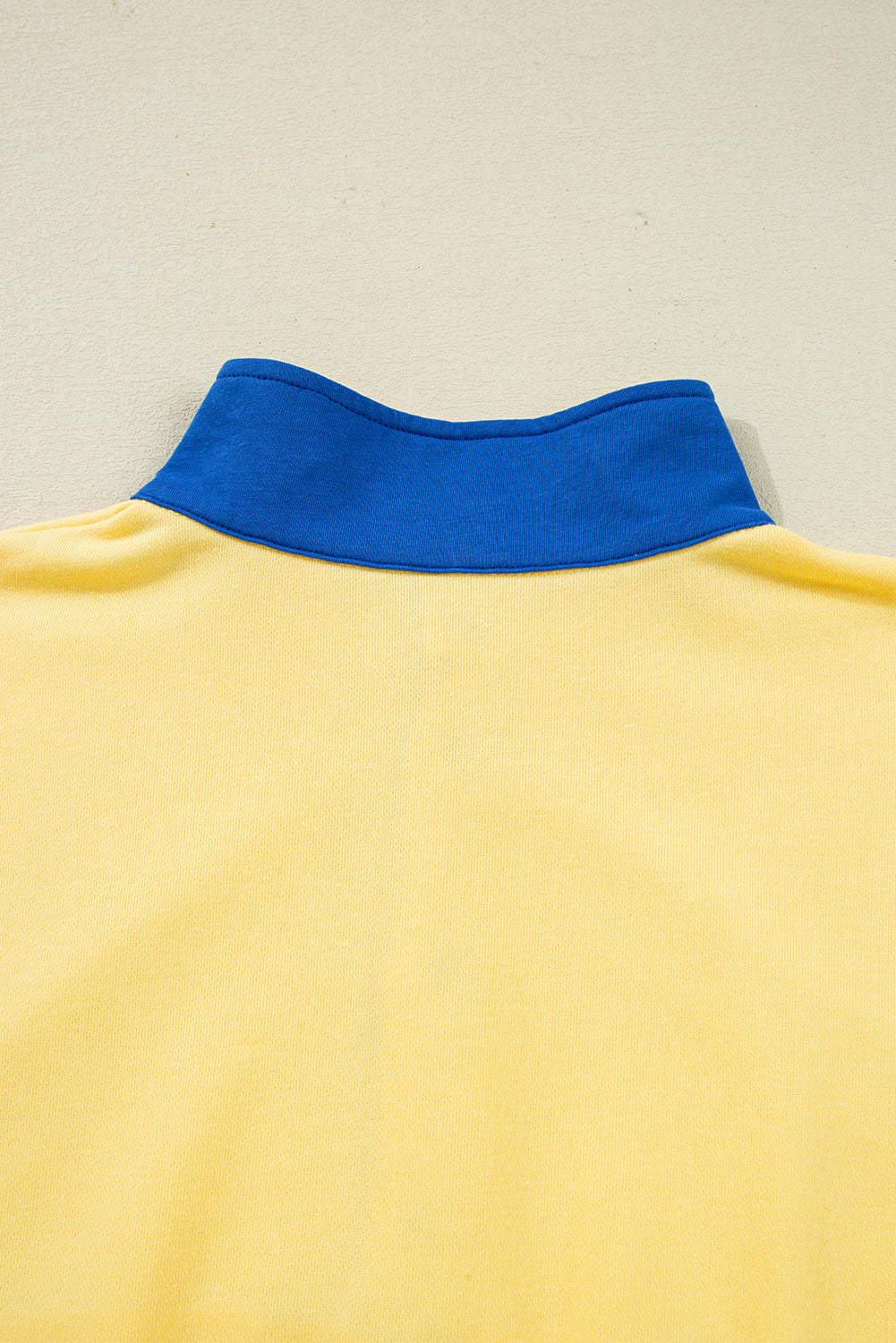 Colorblock Patchwork Half Button Pullover and Shorts Outfit- 4 COLOR OPTIONS