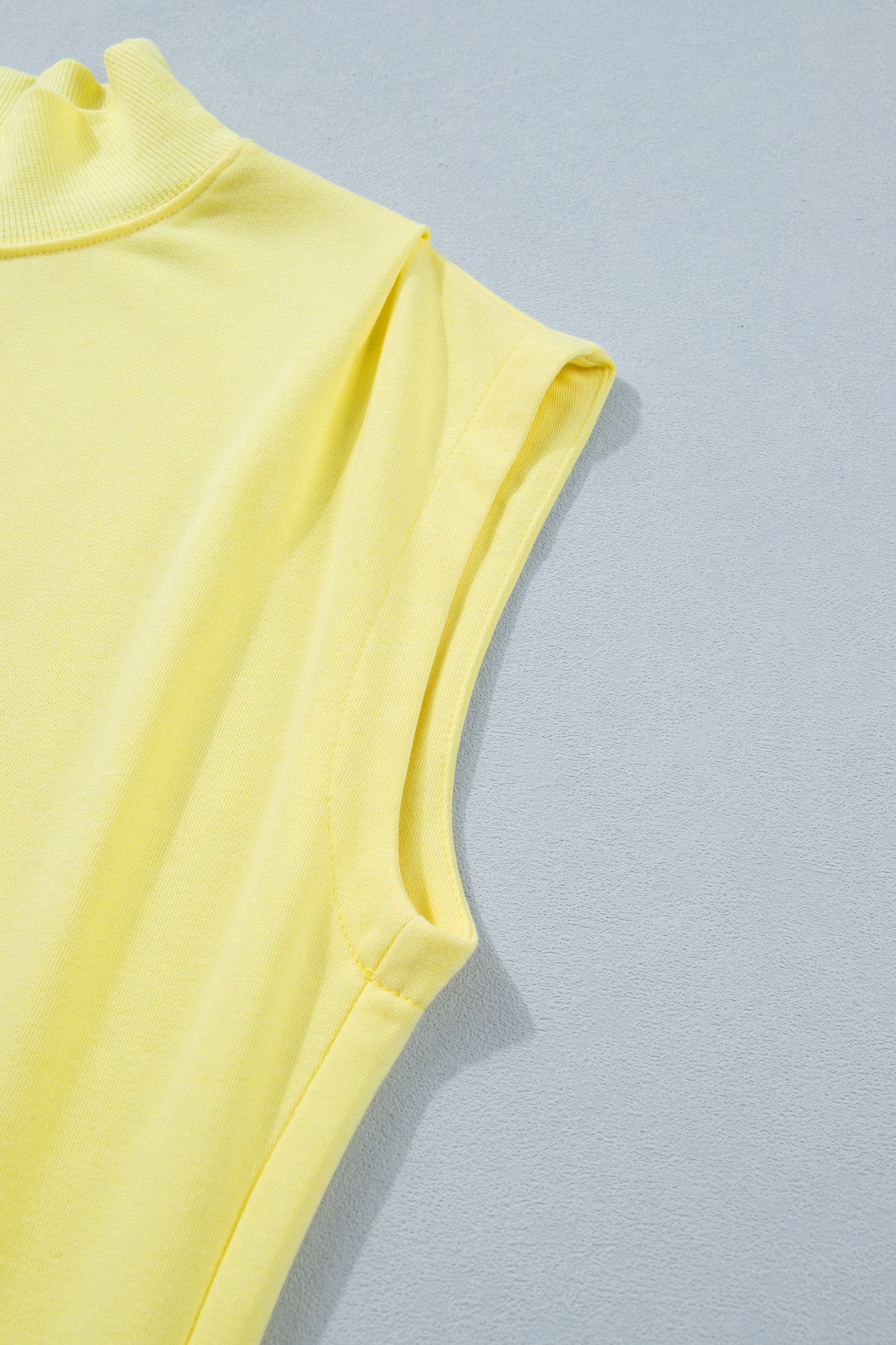 Solid Color High Neck Cap Sleeve Loose Top- 8 COLOR OPTIONS