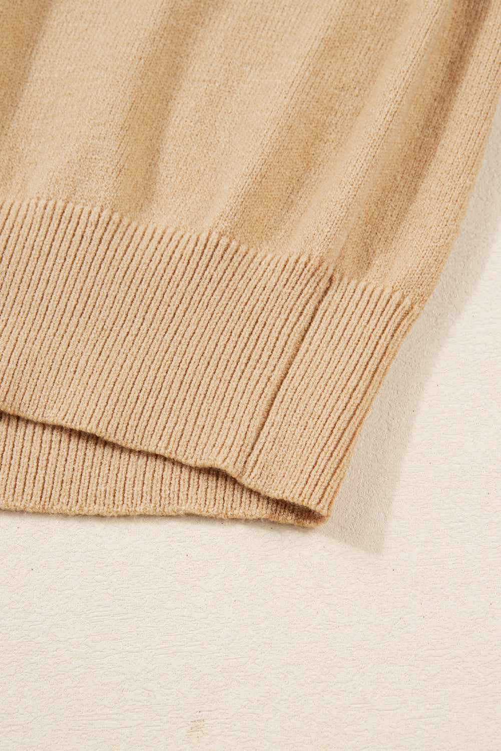 Lantern Sleeve Sweater Pleated Knitted Mini Skirt Set