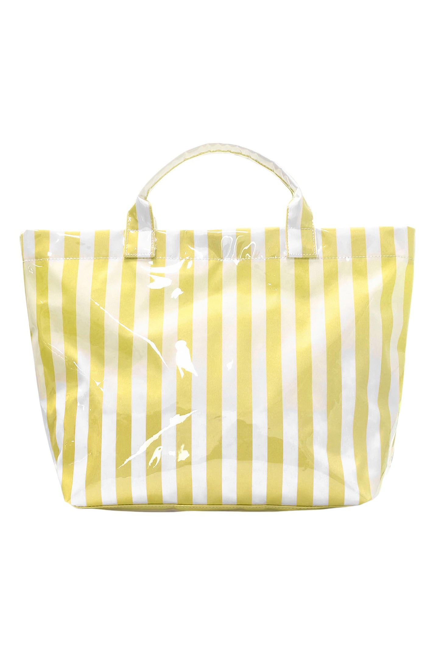 Rainbow Glossy Striped Vinyl Large Tote Bag -8 COLOR OPTIONS