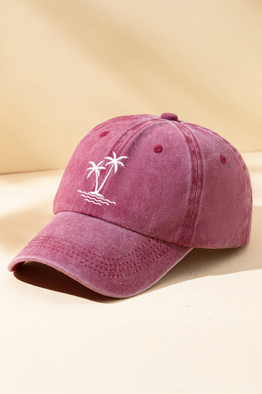 Wild Ginger Coconut Tree Tropical Baseball Cap