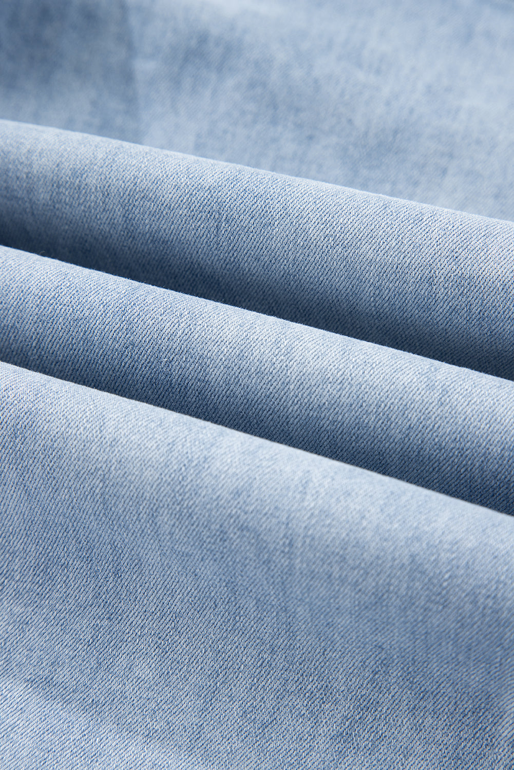 Drawstring Seam Detail Raw Hem Wide Leg Jeans -2 COLOR OPTIONS