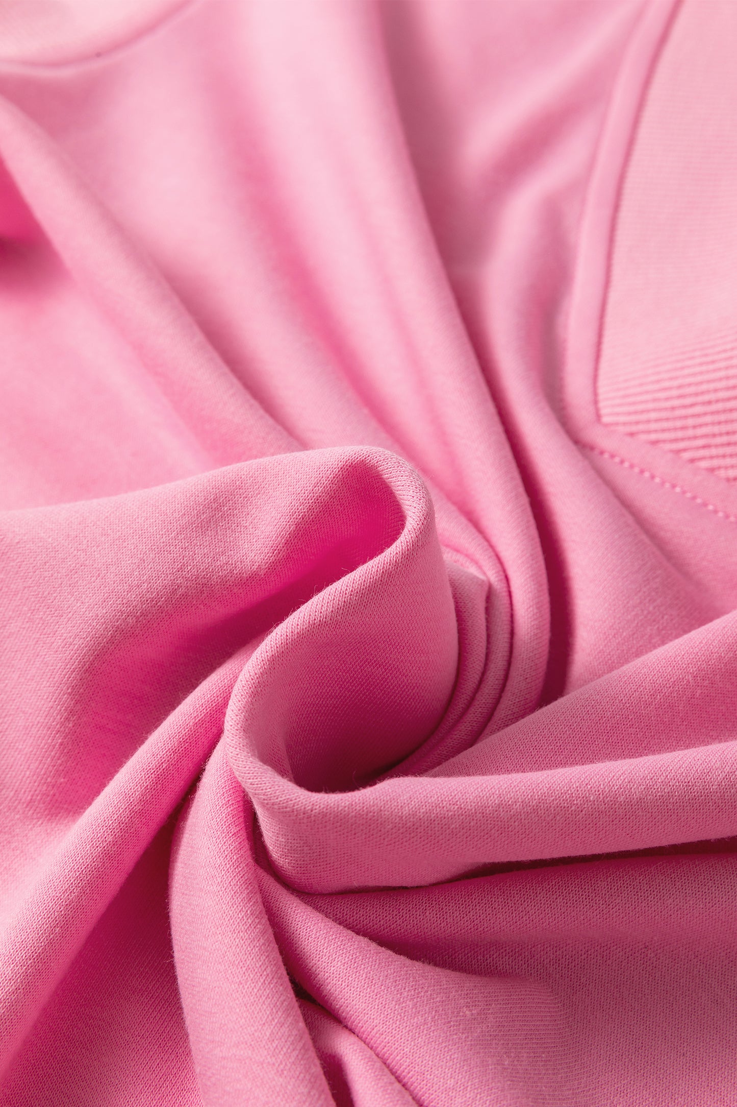 Solid Color V Neck Tee Drawstring Pant Set -3 COLOR OPTIONS