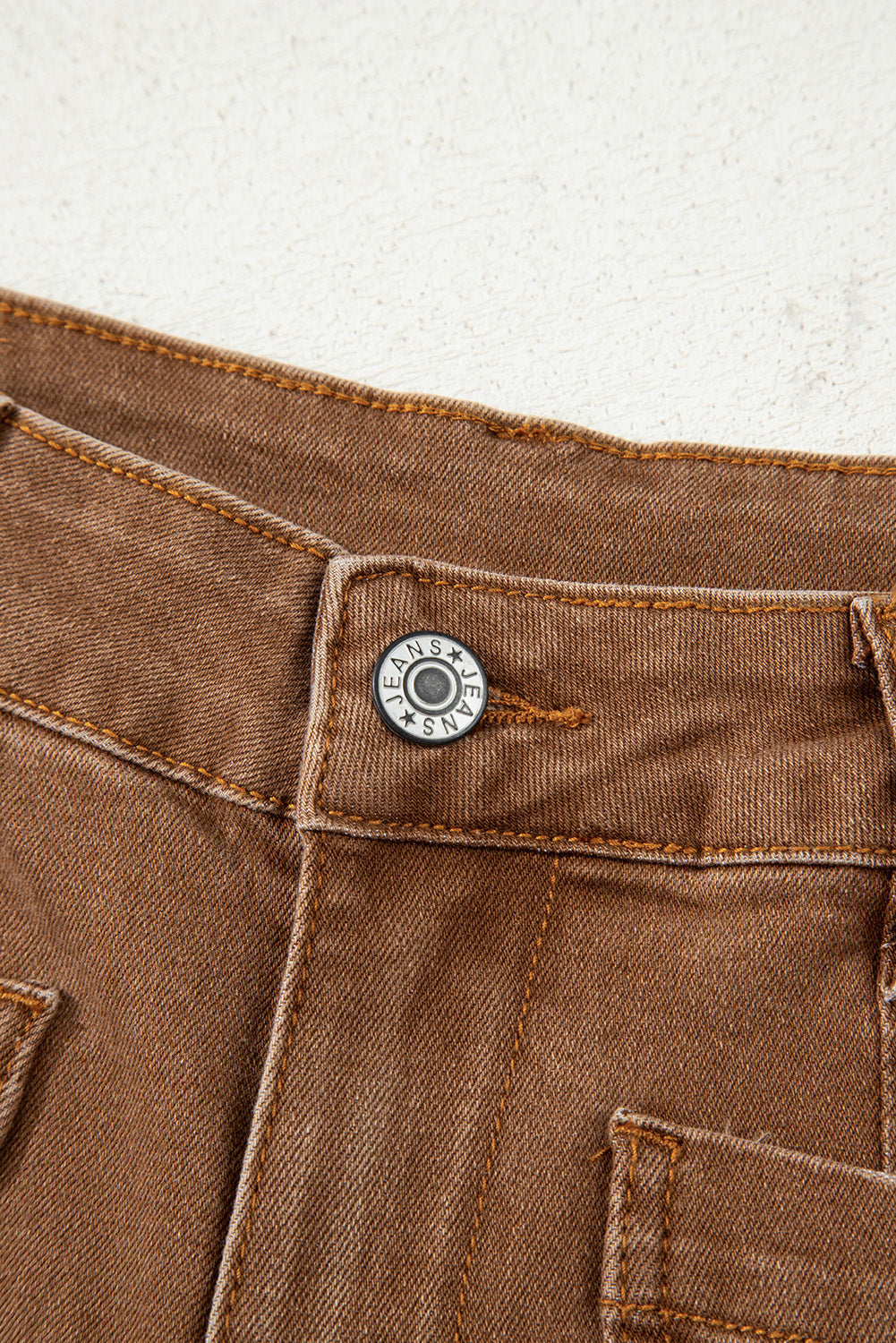 Minimalist Patch Pocket High Waist Shift Jeans- 2 COLOR OPTIONS