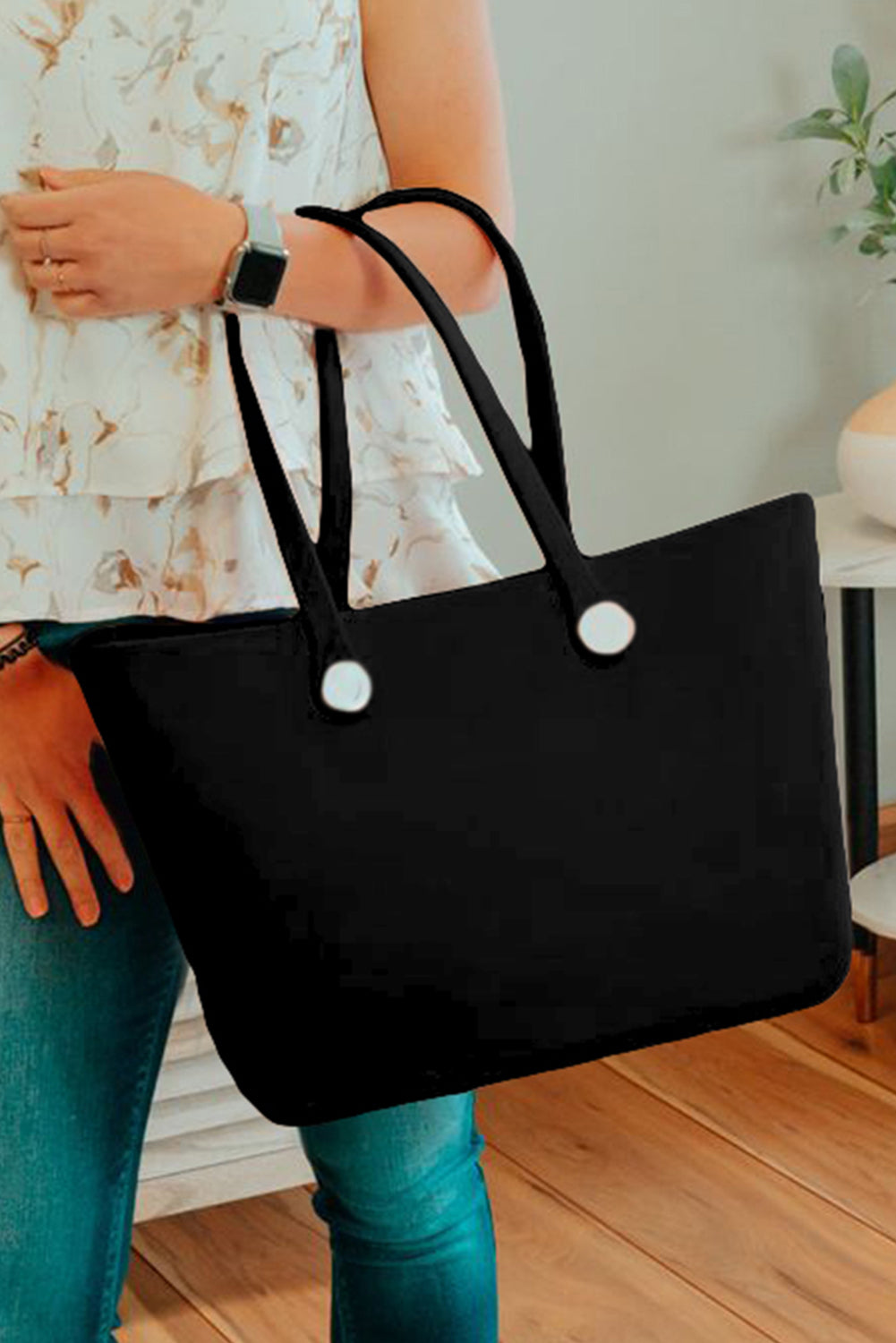 Waterproof EVA Rubber Portable Tote Bag -2 COLOR OPTIONS