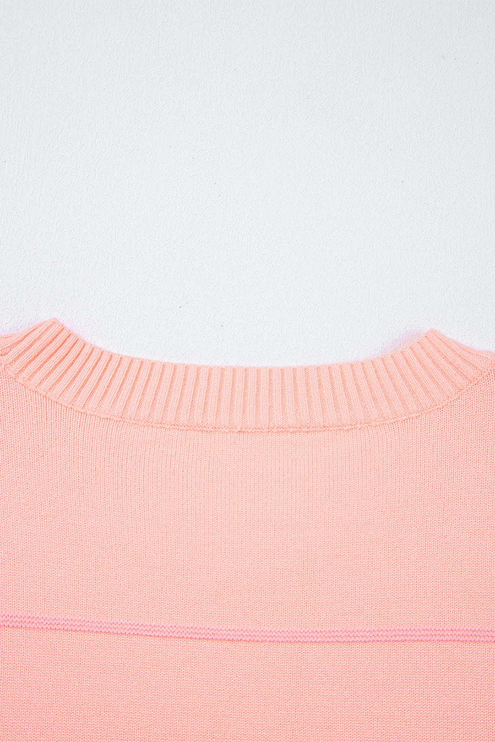 Striped Half Sleeve Drop Shoulder Sweater -3 COLOR OPTIONS