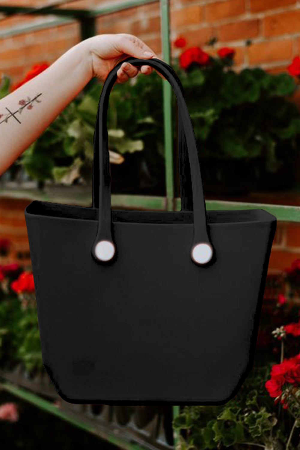 Waterproof EVA Rubber Portable Tote Bag -2 COLOR OPTIONS