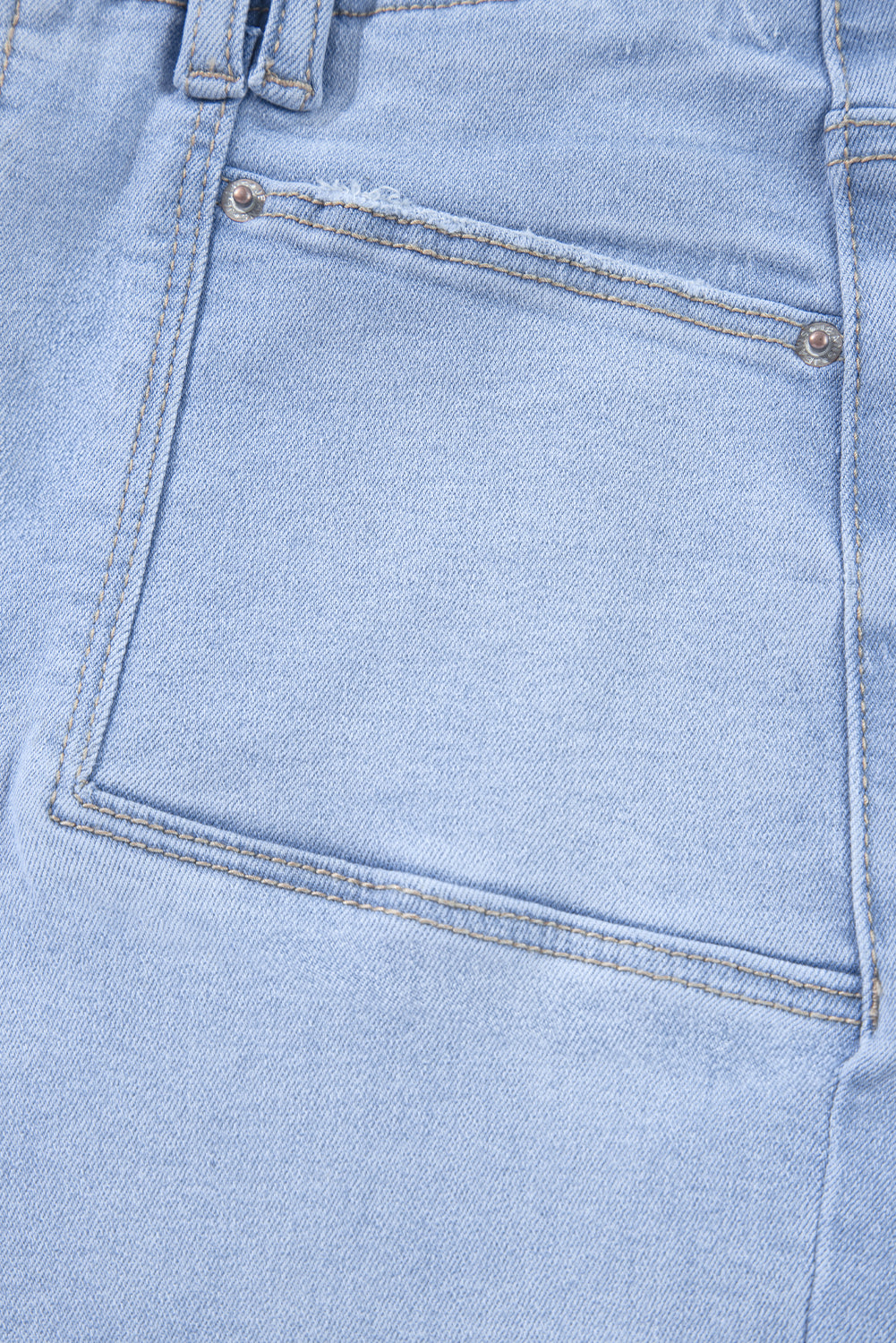 Loose Straight Leg Cropped High Waist Jeans -2 COLOR OPTIONS