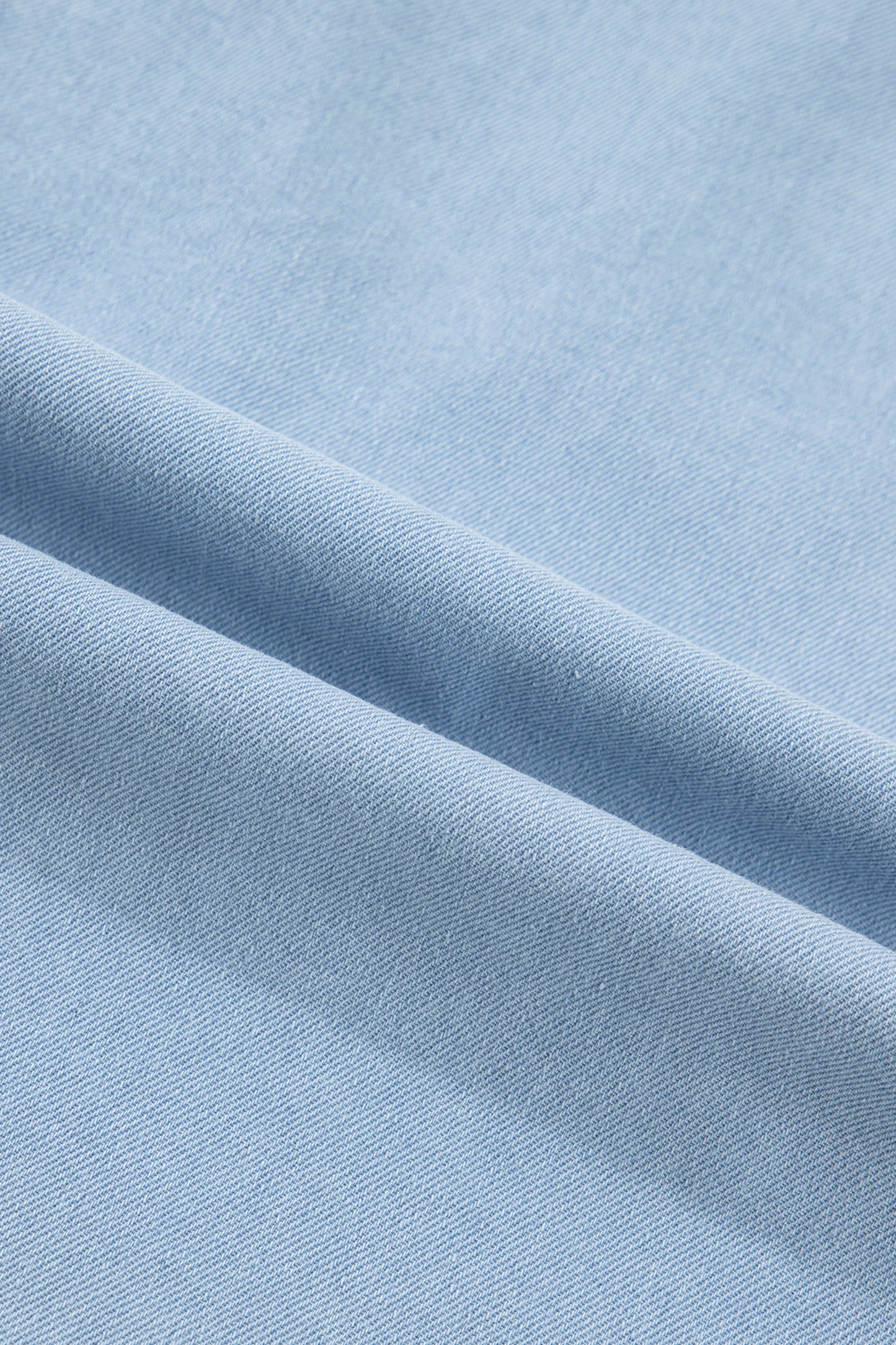 Ruffled Edge Collared Shift Denim Dress with Pockets- 3 COLOR OPTIONS