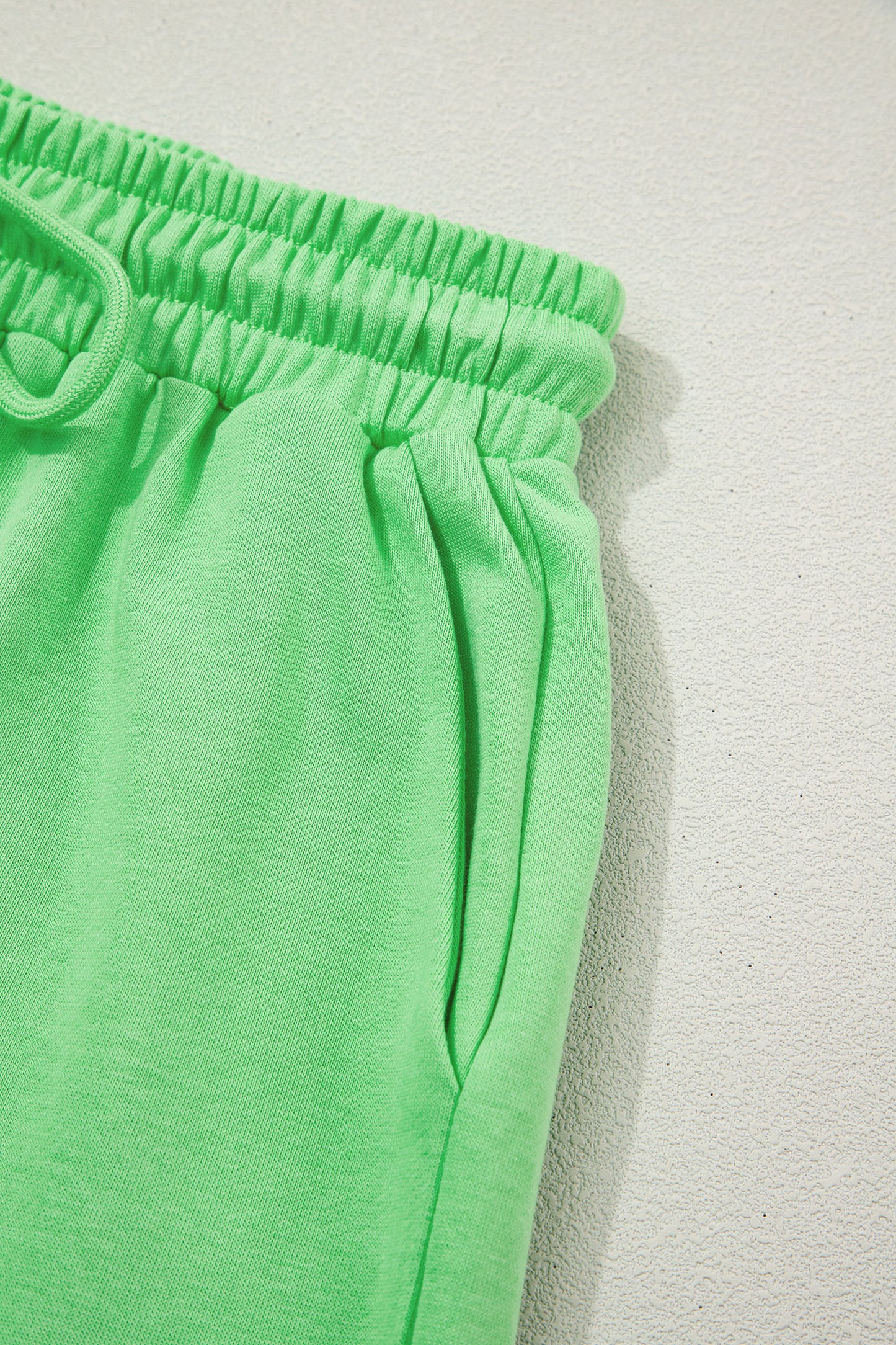 Puffy Loose Top Drawstring Shorts 2pcs Outfit- 3 COLOR OPTIONS