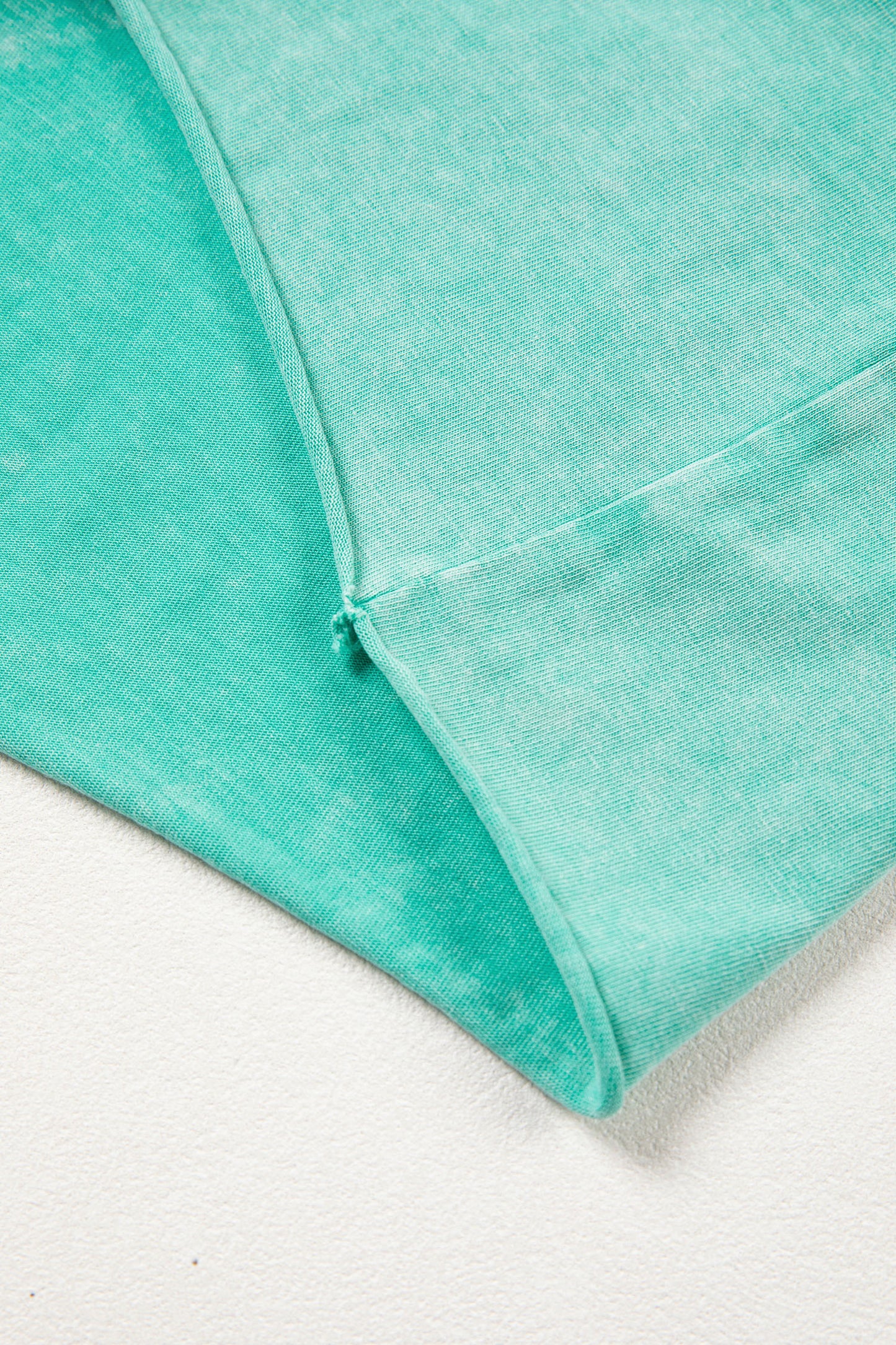 Mineral Washed Drawstring Elastic Waist Raw Cut Shorts- 3 COLOR OPTIONS