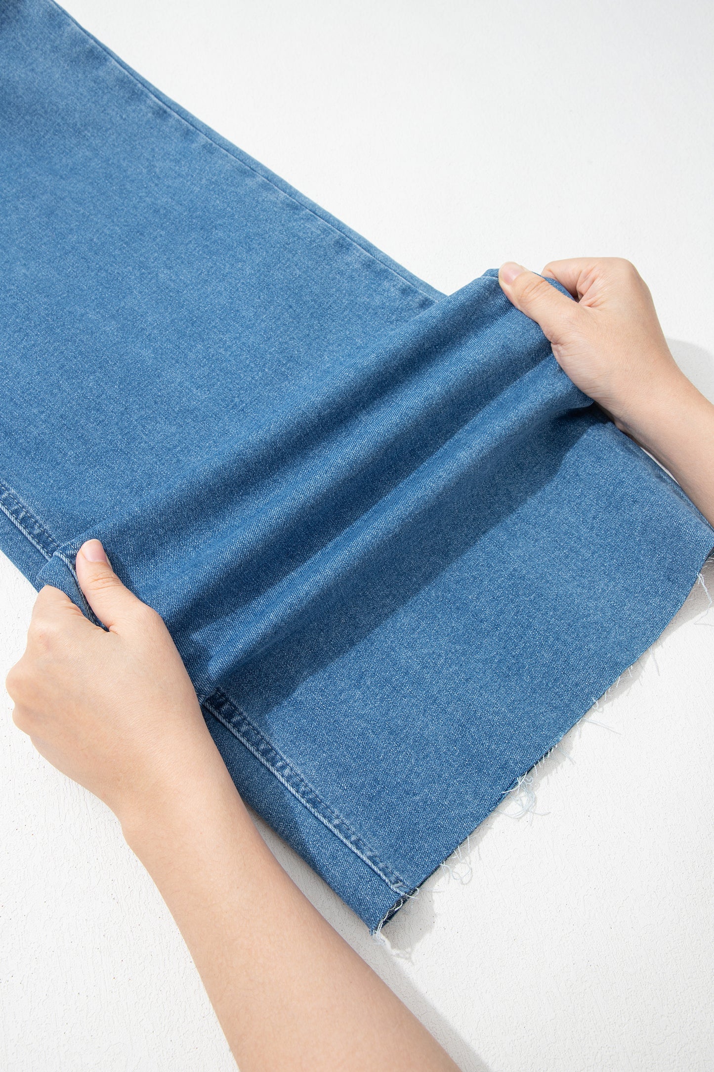 Retro Washed Patch Pocket Loose Jeans - 2 COLOR OPTIONS