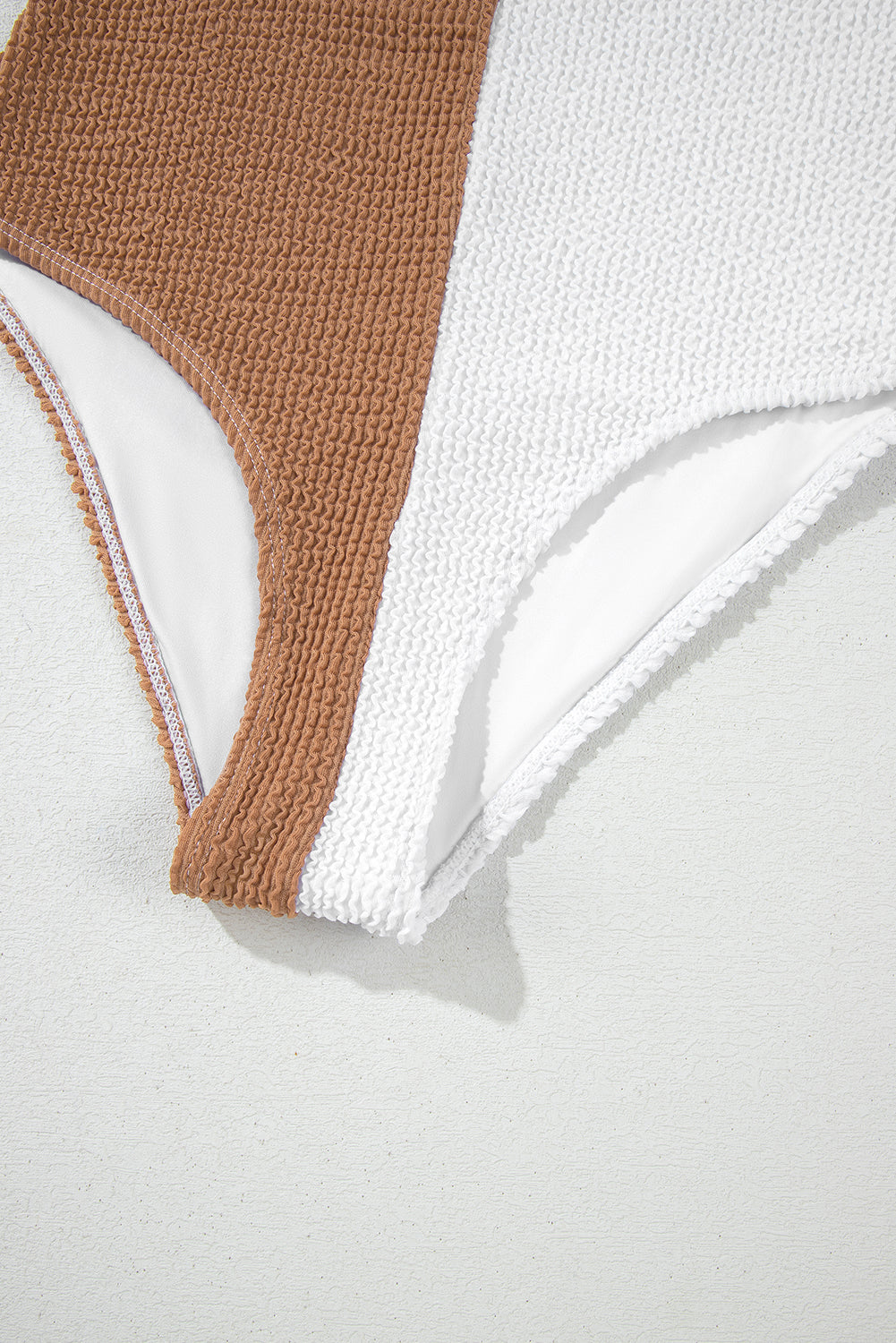Corded Colorblock Square Neck Bikini Swimsuit -2 COLOR OPTIONS