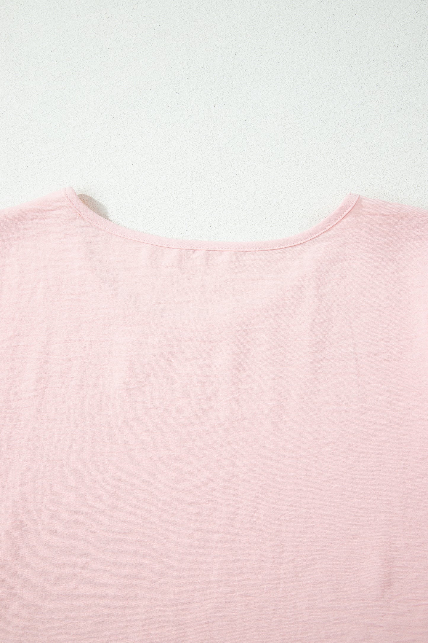 Ruffle Trim Short Sleeve Blouse -2 COLOR OPTIONS
