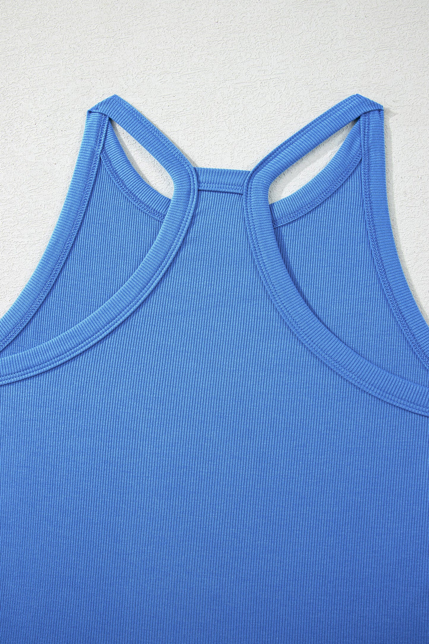 Slim Ribbed Tank Top and Sweatpants Set -3 COLOR OPTIONS