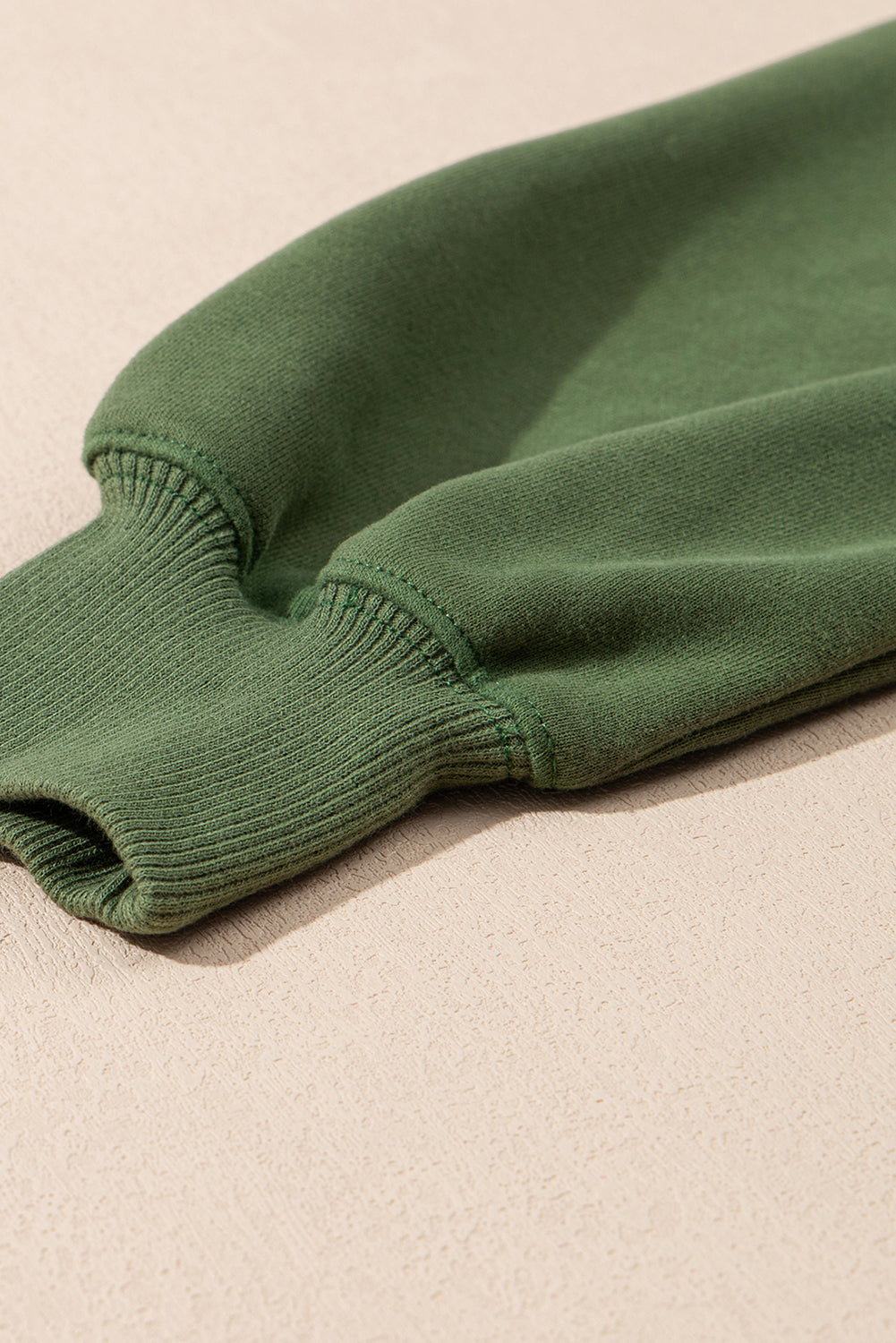 Vineyard Green Half Zip up Pullover Active Top and Joggers Set