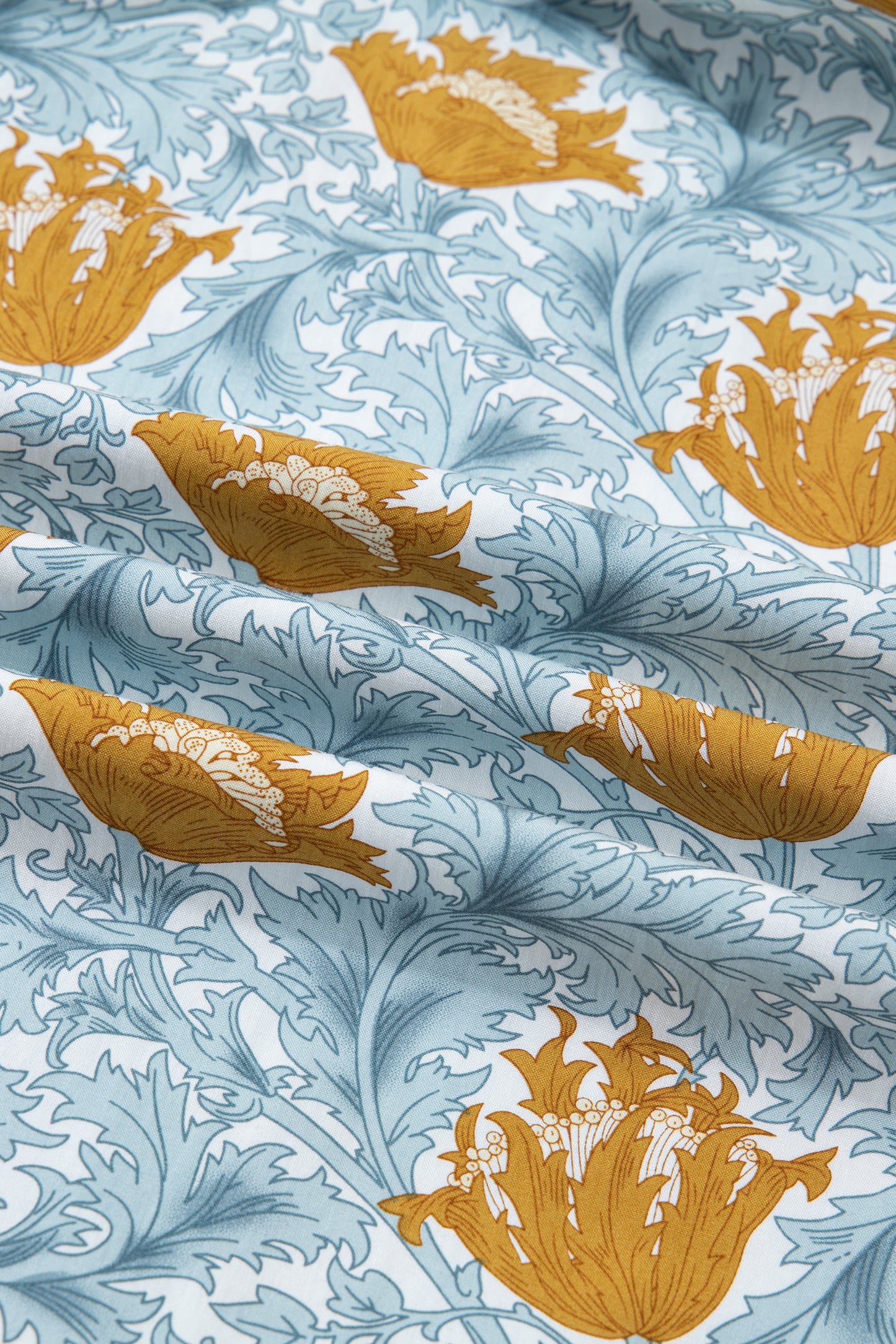 Floral Printed Frilled V Neck Bracelet Sleeve Long Dress -2 COLOR OPTIONS