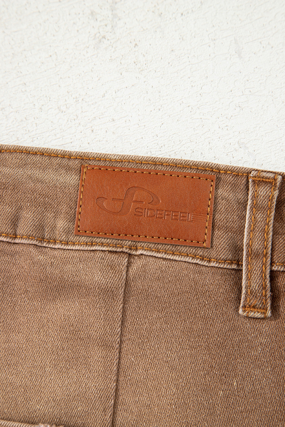 Minimalist Patch Pocket High Waist Shift Jeans- 2 COLOR OPTIONS