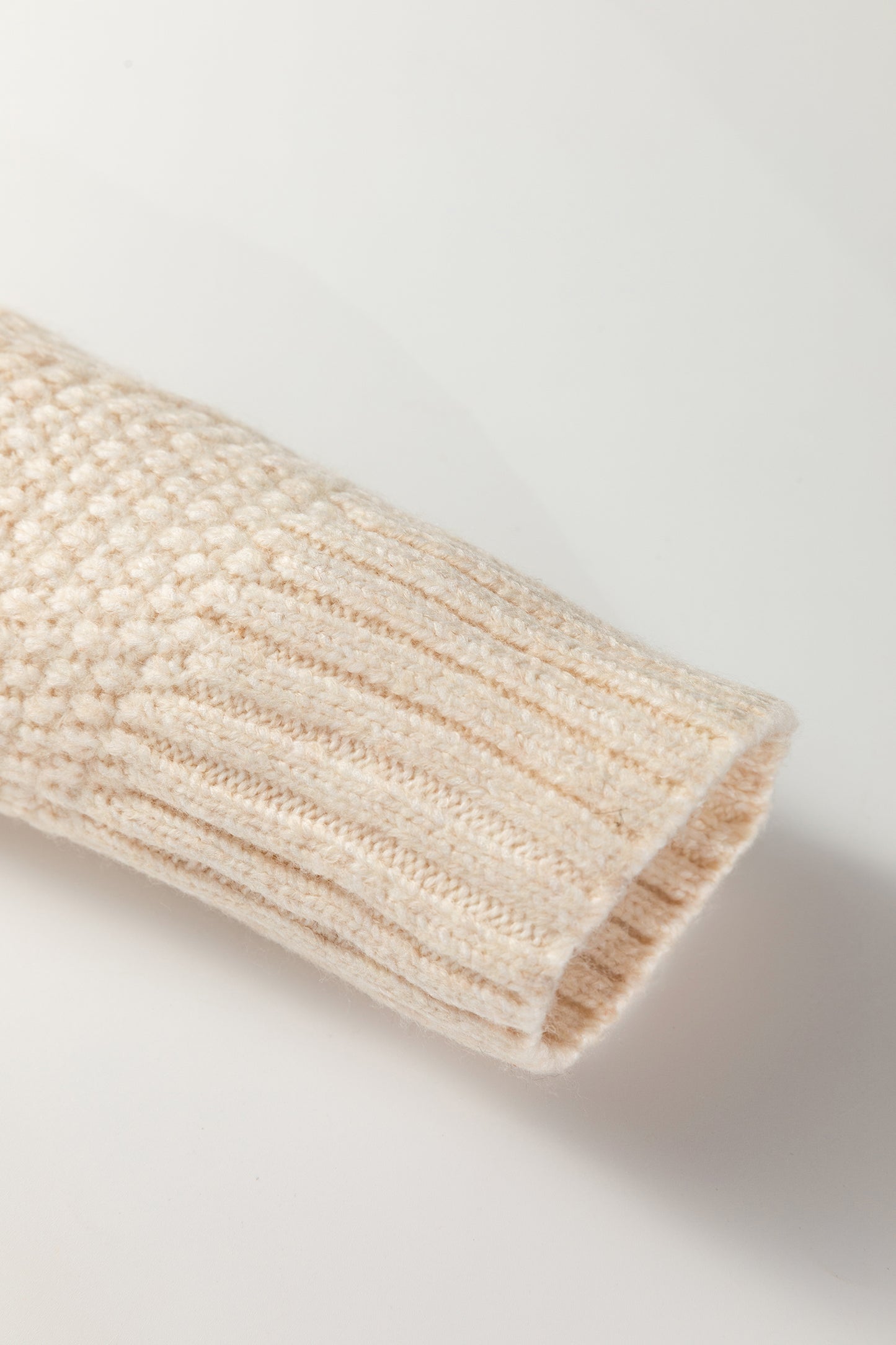 Cable Knit Drop Shoulder Loose Fit Sweater Dress -2 COLOR OPTIONS