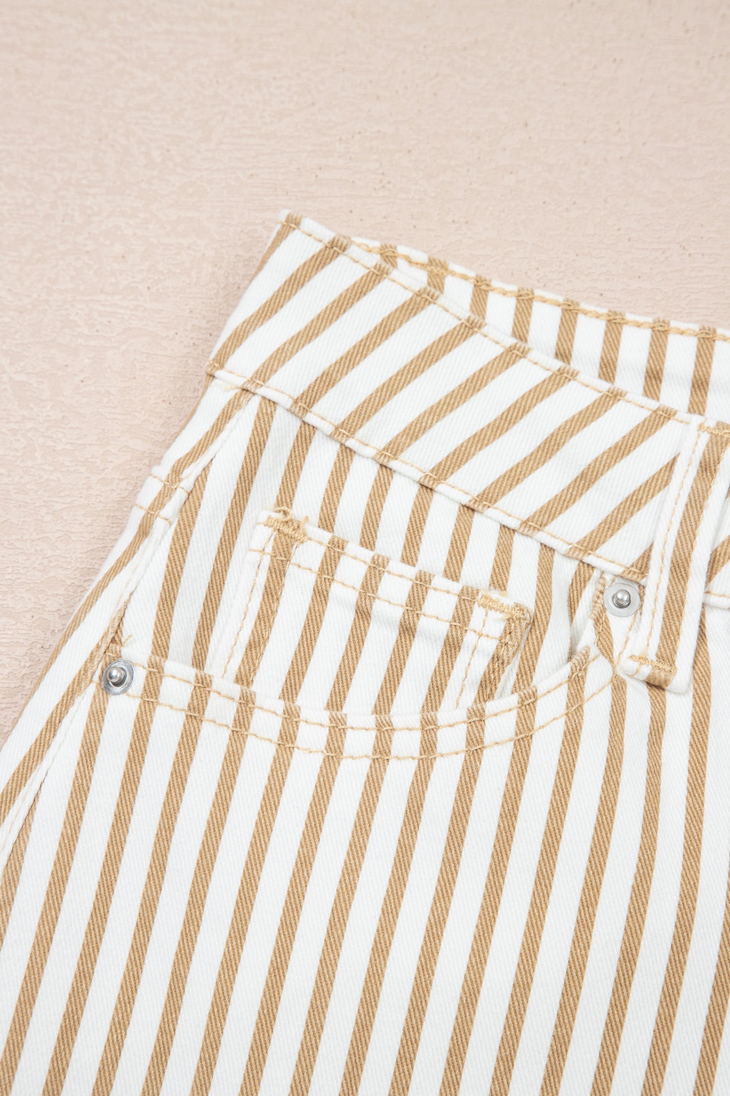 Stripe Casual Barrel Jeans- 3 COLOR OPTIONS