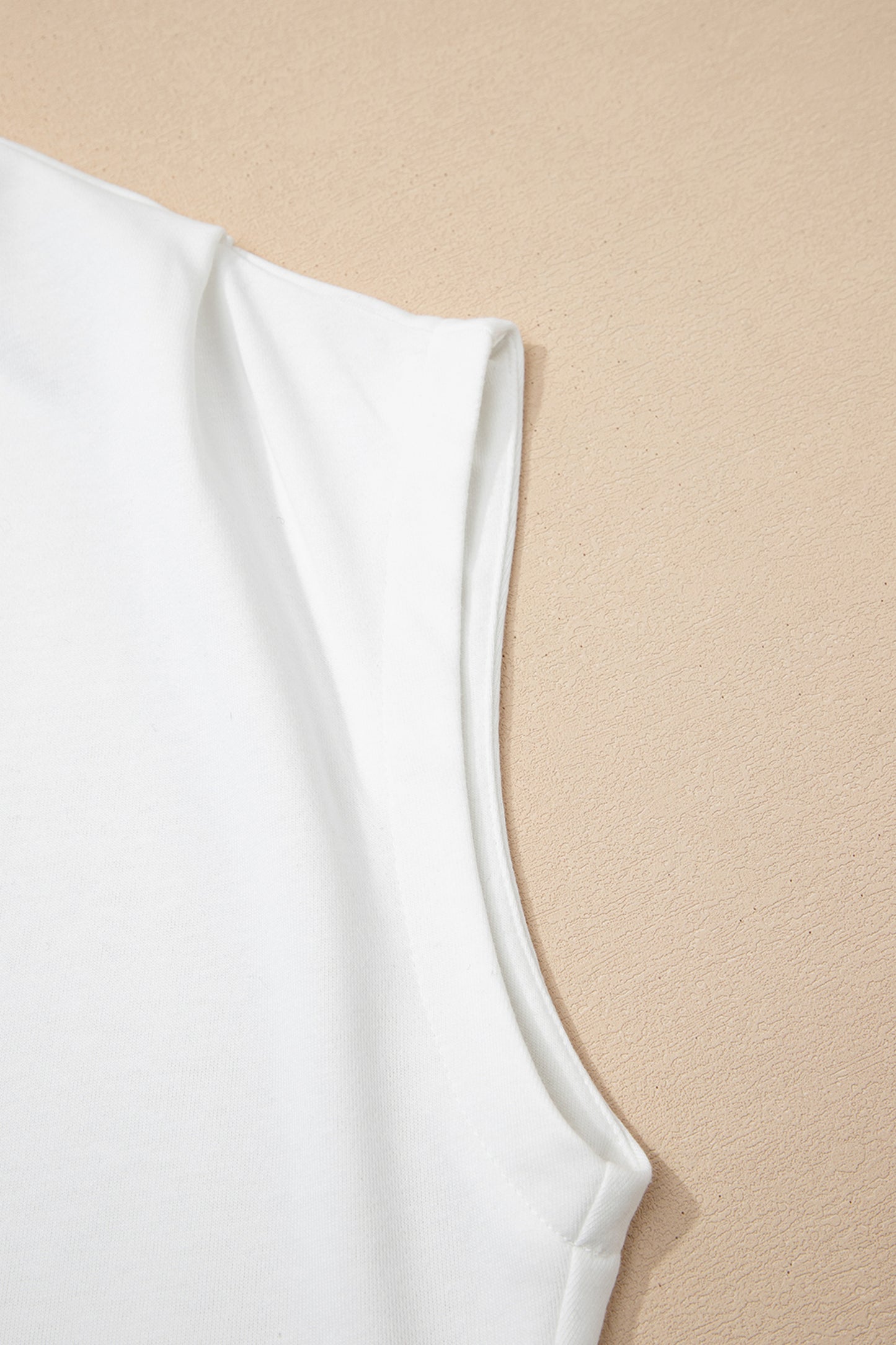 Solid Color High Neck Cap Sleeve Loose Top- 8 COLOR OPTIONS