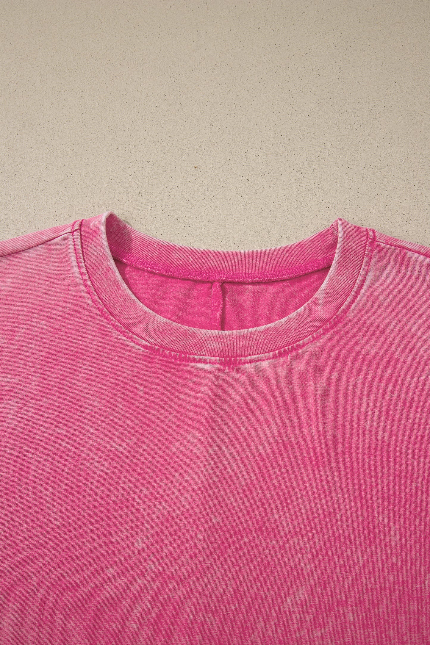 Solid Color Cotton Mineral Washed Oversize Tee- 3 COLOR OPTIONS