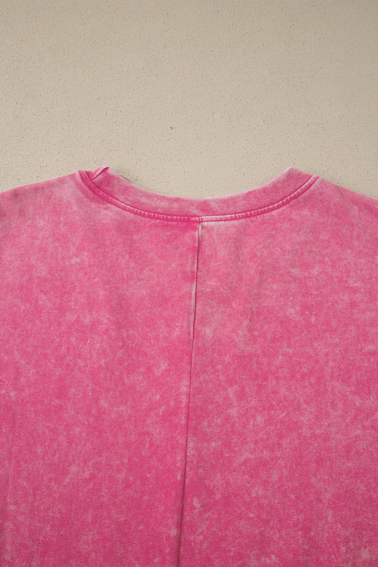 Solid Color Cotton Mineral Washed Oversize Tee- 3 COLOR OPTIONS