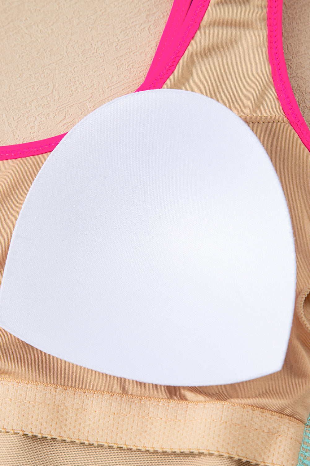 Textured Colorblock One Piece Swimsuit -2 COLOR OPTIONS
