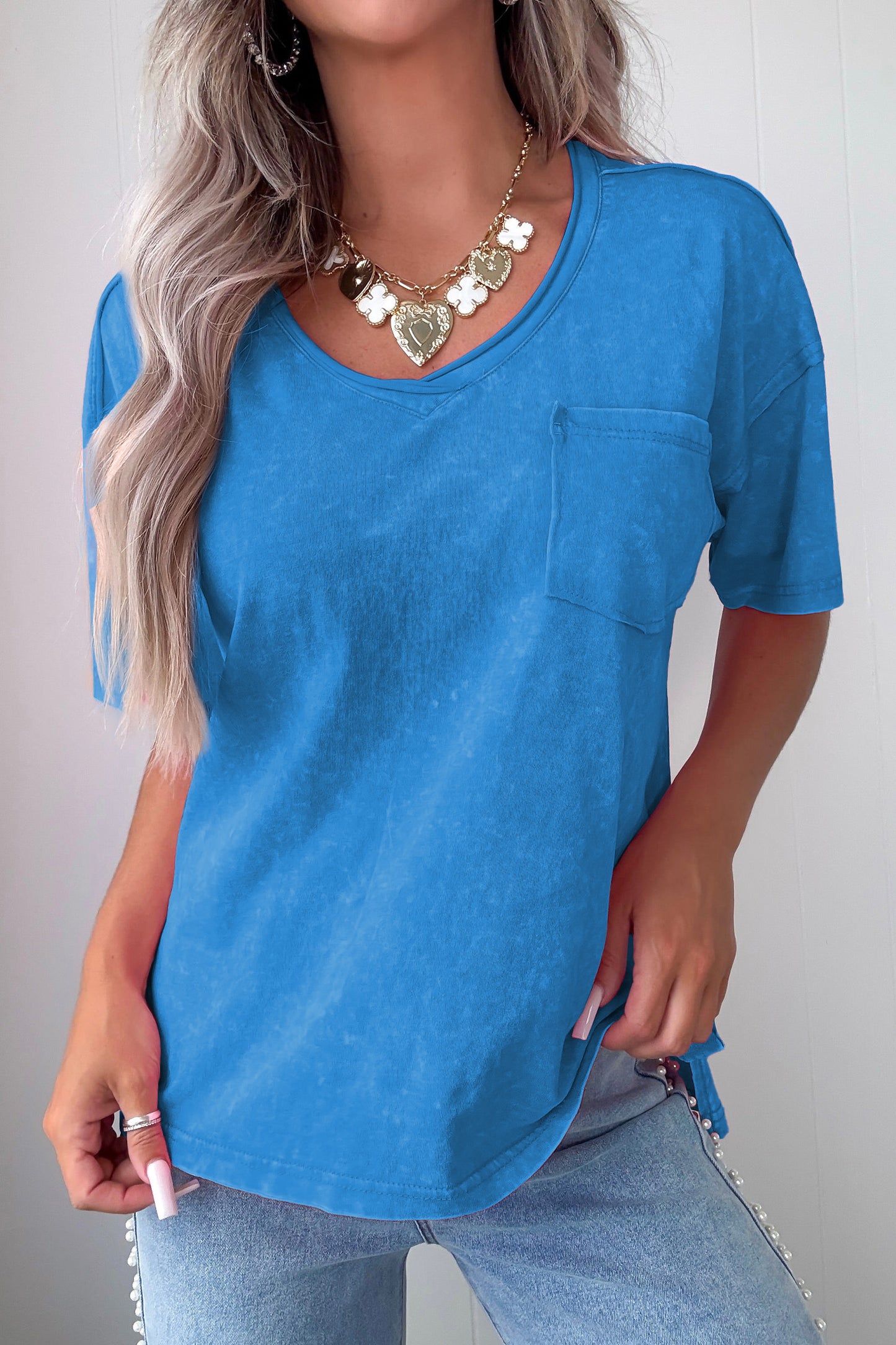 Cotton Mineral Wash T Shirt -3 COLOR OPTIONS