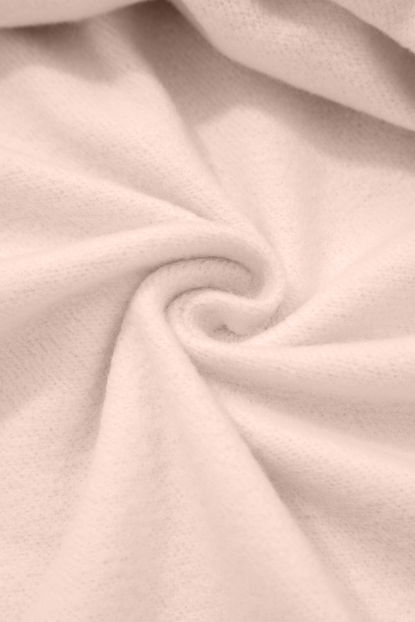 Light Pink Oversize Blessed Embroidered Mock Neck Sweatshirt
