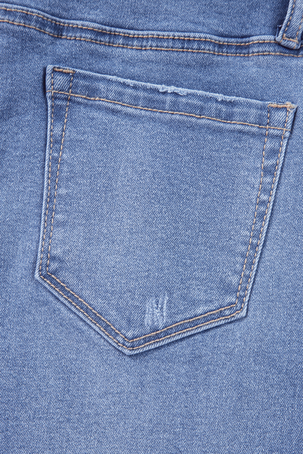 Loose Straight Leg Cropped High Waist Jeans -2 COLOR OPTIONS