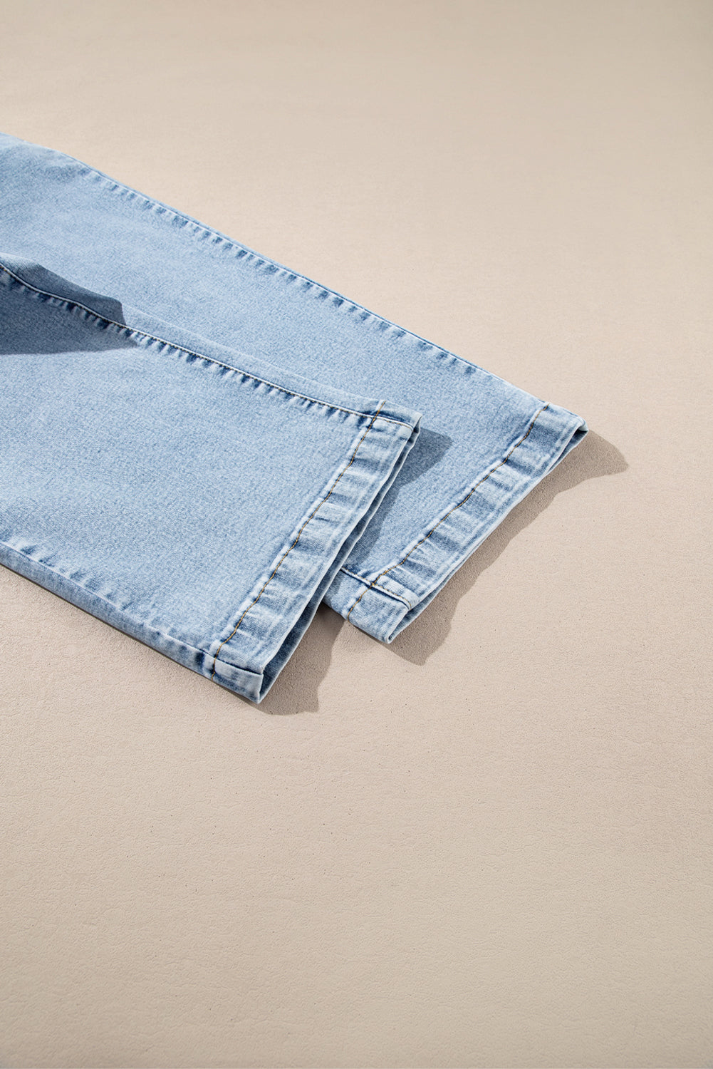 Patch Pocket Straight Leg Loose Jeans- 4 COLOR OPTIONS