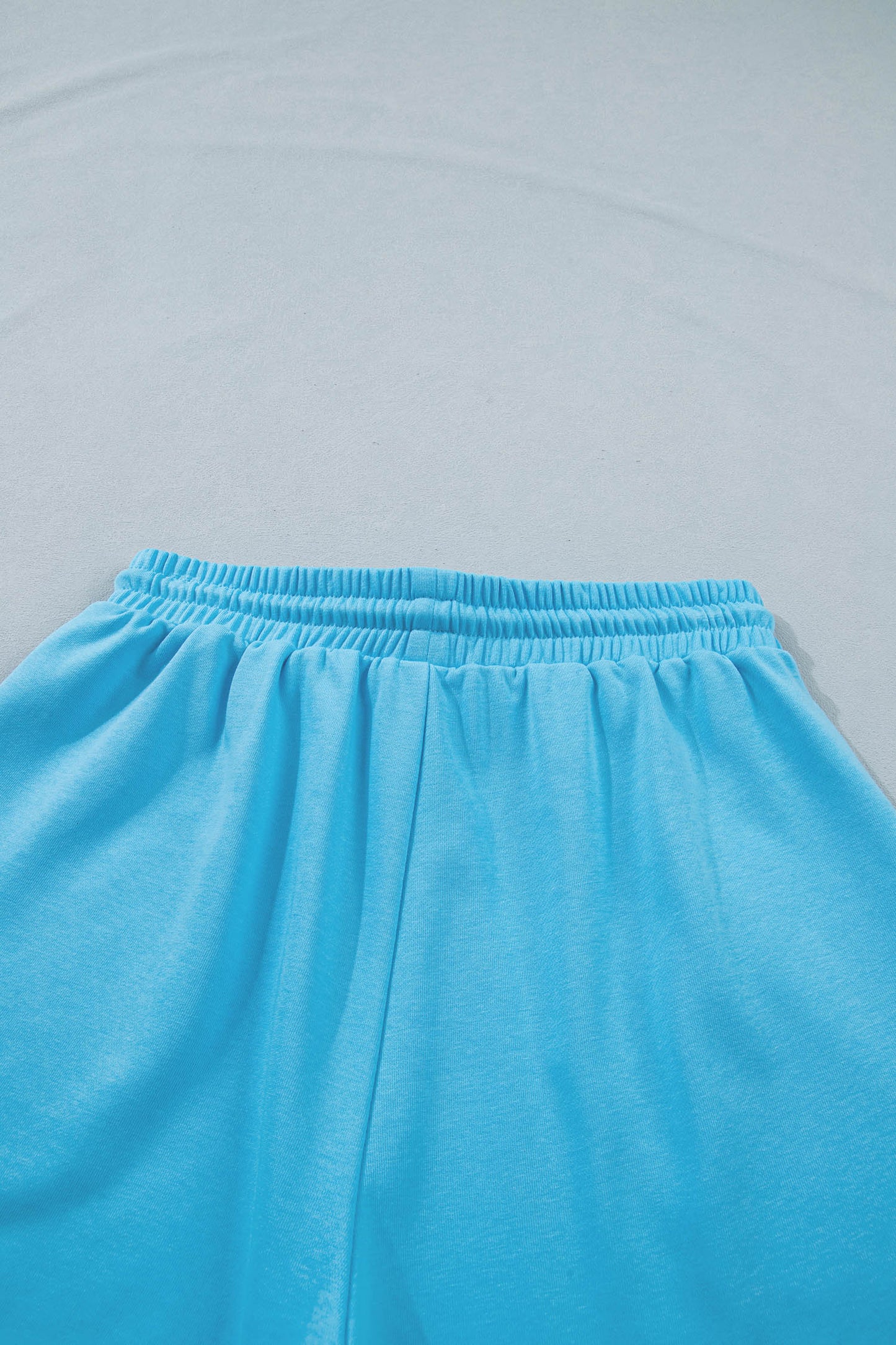Puffy Loose Top Drawstring Shorts 2pcs Outfit- 3 COLOR OPTIONS